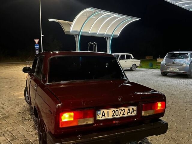 ВАЗ 2107 2004 в Бережанах на Automoto.ua Красный ВАЗ 2107, объемом двигателя 1.5 л и пробегом 160 тыс. км за 458 $, фото 1 на Automoto.ua