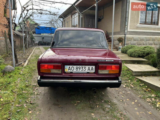 Красный ВАЗ 2107, объемом двигателя 1.5 л и пробегом 90 тыс. км за 1100 $, фото 8 на Automoto.ua