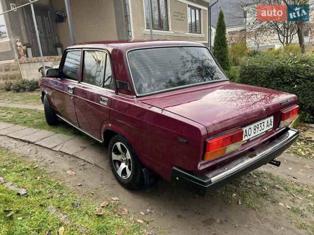 Красный ВАЗ 2107, объемом двигателя 1.5 л и пробегом 90 тыс. км за 1100 $, фото 7 на Automoto.ua