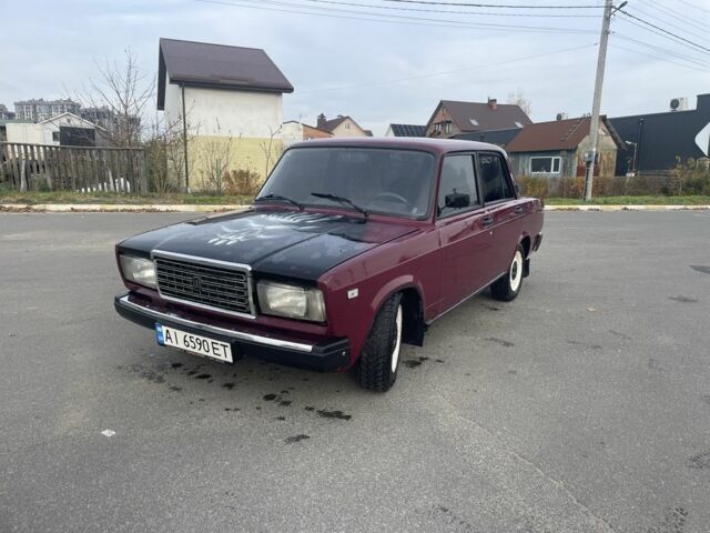 Червоний ВАЗ 2107, об'ємом двигуна 1.5 л та пробігом 84 тис. км за 1100 $, фото 1 на Automoto.ua