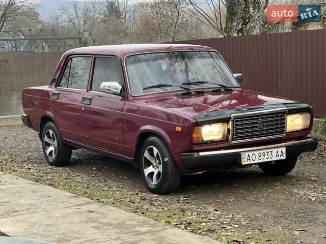 Красный ВАЗ 2107, объемом двигателя 1.5 л и пробегом 90 тыс. км за 1100 $, фото 12 на Automoto.ua