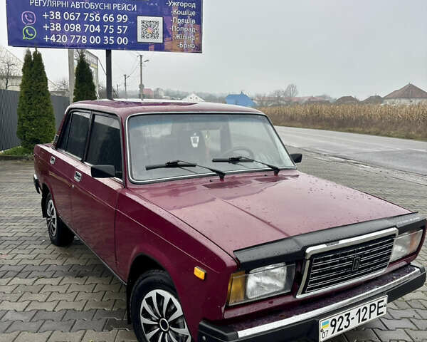 Красный ВАЗ 2107, объемом двигателя 0 л и пробегом 107 тыс. км за 1200 $, фото 1 на Automoto.ua