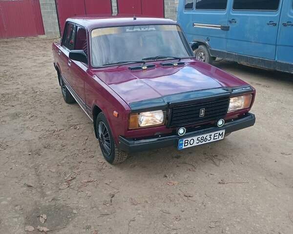 Красный ВАЗ 2107, объемом двигателя 1.45 л и пробегом 50 тыс. км за 1200 $, фото 16 на Automoto.ua