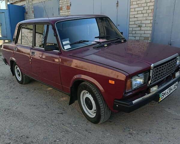 Красный ВАЗ 2107, объемом двигателя 1.45 л и пробегом 92 тыс. км за 2000 $, фото 2 на Automoto.ua