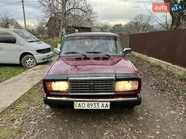 Красный ВАЗ 2107, объемом двигателя 1.5 л и пробегом 90 тыс. км за 1100 $, фото 15 на Automoto.ua