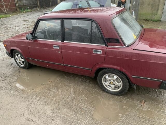Красный ВАЗ 2107, объемом двигателя 1.6 л и пробегом 50 тыс. км за 650 $, фото 5 на Automoto.ua