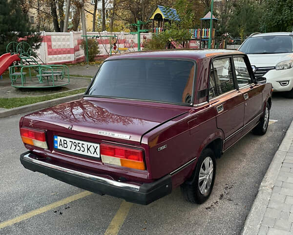 Красный ВАЗ 2107, объемом двигателя 1.45 л и пробегом 94 тыс. км за 1550 $, фото 7 на Automoto.ua