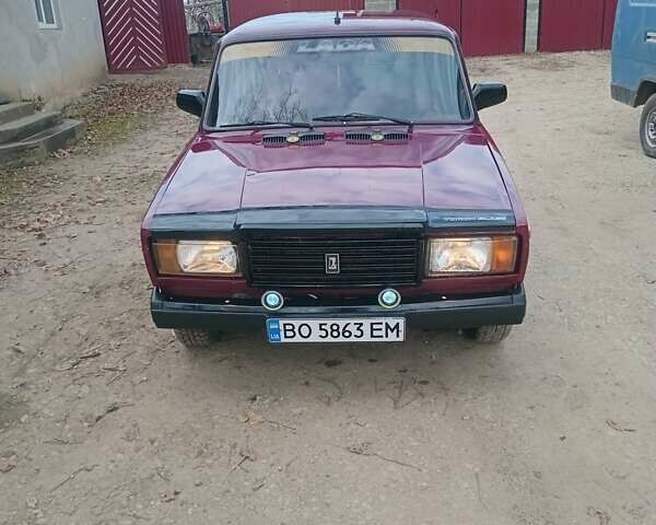 Красный ВАЗ 2107, объемом двигателя 1.45 л и пробегом 50 тыс. км за 1200 $, фото 15 на Automoto.ua