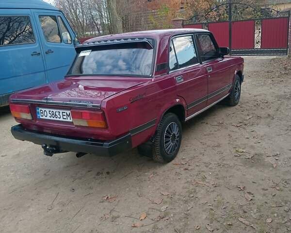 Красный ВАЗ 2107, объемом двигателя 1.45 л и пробегом 50 тыс. км за 1200 $, фото 18 на Automoto.ua