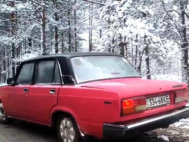 Красный ВАЗ 2107, объемом двигателя 0 л и пробегом 54 тыс. км за 16500 $, фото 1 на Automoto.ua