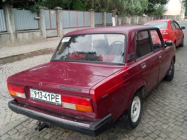 Червоний ВАЗ 2107, об'ємом двигуна 1.5 л та пробігом 150 тис. км за 700 $, фото 3 на Automoto.ua