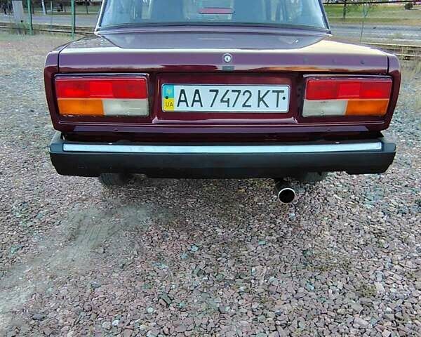 Красный ВАЗ 2107, объемом двигателя 0 л и пробегом 87 тыс. км за 1500 $, фото 4 на Automoto.ua