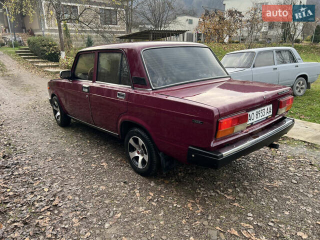 Красный ВАЗ 2107, объемом двигателя 1.5 л и пробегом 90 тыс. км за 1100 $, фото 11 на Automoto.ua