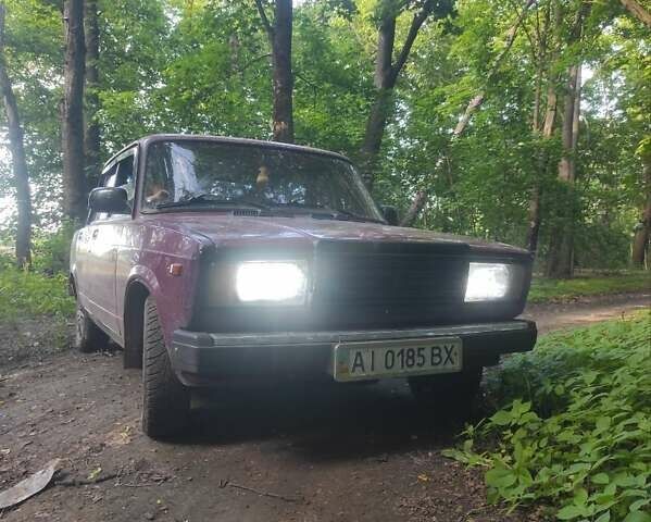 Красный ВАЗ 2107, объемом двигателя 1.5 л и пробегом 164 тыс. км за 800 $, фото 6 на Automoto.ua