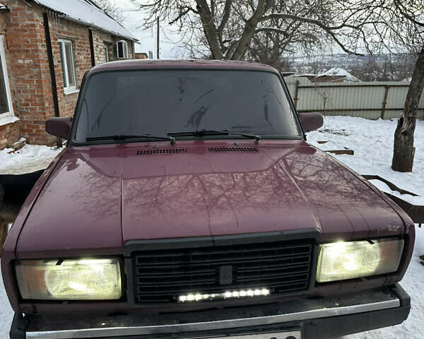 Червоний ВАЗ 2107, об'ємом двигуна 1.45 л та пробігом 60 тис. км за 1000 $, фото 4 на Automoto.ua