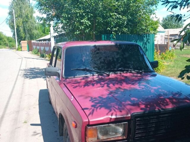 Красный ВАЗ 2107, объемом двигателя 0 л и пробегом 85 тыс. км за 661 $, фото 1 на Automoto.ua
