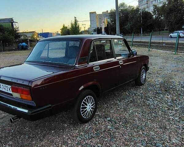 Красный ВАЗ 2107, объемом двигателя 0 л и пробегом 87 тыс. км за 1500 $, фото 5 на Automoto.ua