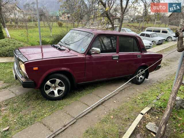 Красный ВАЗ 2107, объемом двигателя 1.5 л и пробегом 90 тыс. км за 1100 $, фото 6 на Automoto.ua