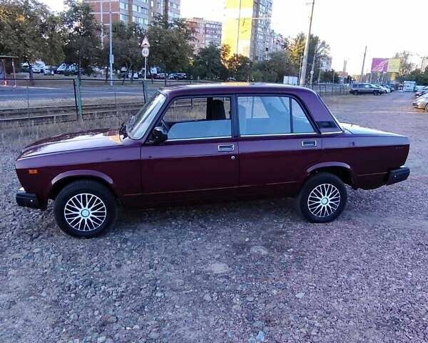 Красный ВАЗ 2107, объемом двигателя 0 л и пробегом 87 тыс. км за 1500 $, фото 2 на Automoto.ua