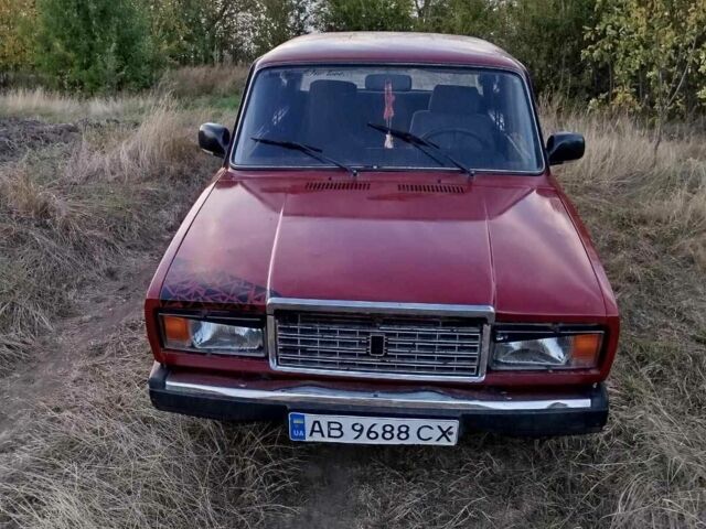 Червоний ВАЗ 2107, об'ємом двигуна 1.6 л та пробігом 100 тис. км за 850 $, фото 6 на Automoto.ua