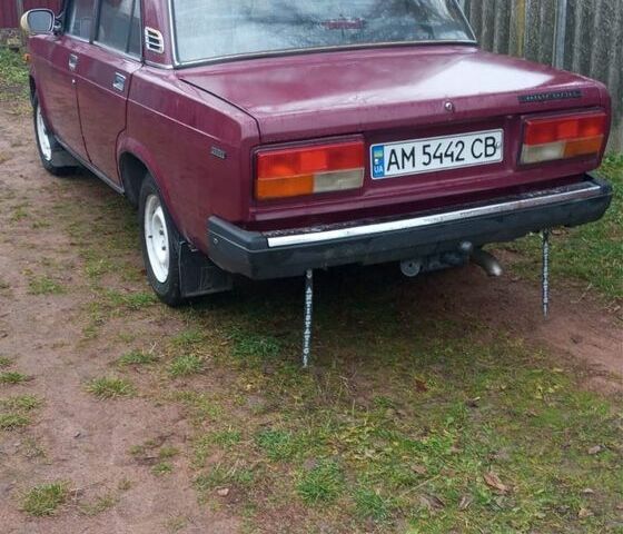Червоний ВАЗ 2107, об'ємом двигуна 1.5 л та пробігом 138 тис. км за 1250 $, фото 2 на Automoto.ua