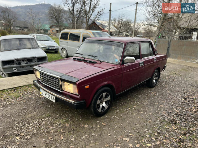 Красный ВАЗ 2107, объемом двигателя 1.5 л и пробегом 90 тыс. км за 1100 $, фото 16 на Automoto.ua