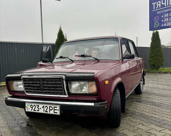 Красный ВАЗ 2107, объемом двигателя 0 л и пробегом 107 тыс. км за 1200 $, фото 4 на Automoto.ua