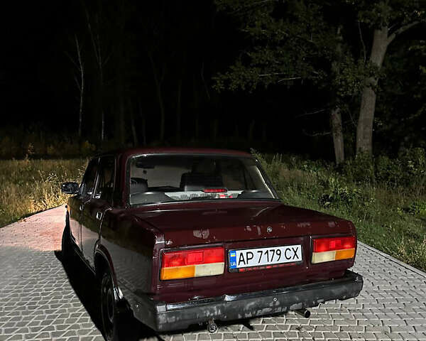 Червоний ВАЗ 2107, об'ємом двигуна 1.45 л та пробігом 150 тис. км за 649 $, фото 1 на Automoto.ua