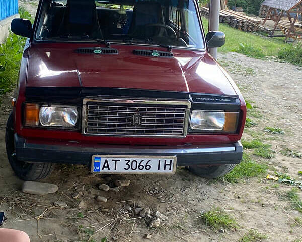 Червоний ВАЗ 2107, об'ємом двигуна 1.45 л та пробігом 86 тис. км за 2100 $, фото 5 на Automoto.ua