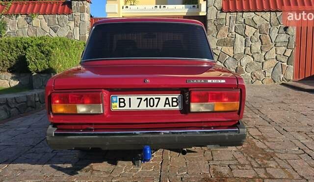 Красный ВАЗ 2107, объемом двигателя 1.45 л и пробегом 140 тыс. км за 2750 $, фото 15 на Automoto.ua