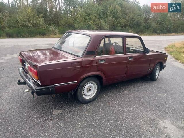 Червоний ВАЗ 2107, об'ємом двигуна 1.45 л та пробігом 128 тис. км за 1000 $, фото 9 на Automoto.ua