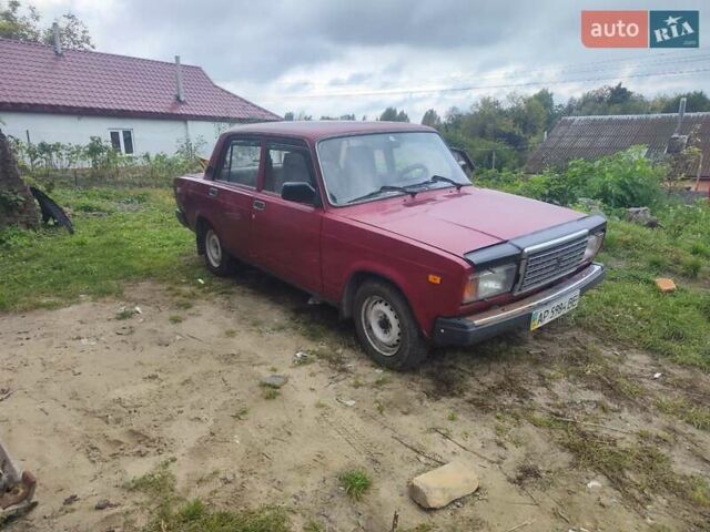 Червоний ВАЗ 2107, об'ємом двигуна 0 л та пробігом 40 тис. км за 599 $, фото 6 на Automoto.ua