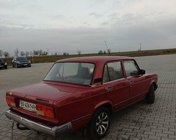 Червоний ВАЗ 2107, об'ємом двигуна 1.5 л та пробігом 85 тис. км за 1399 $, фото 1 на Automoto.ua