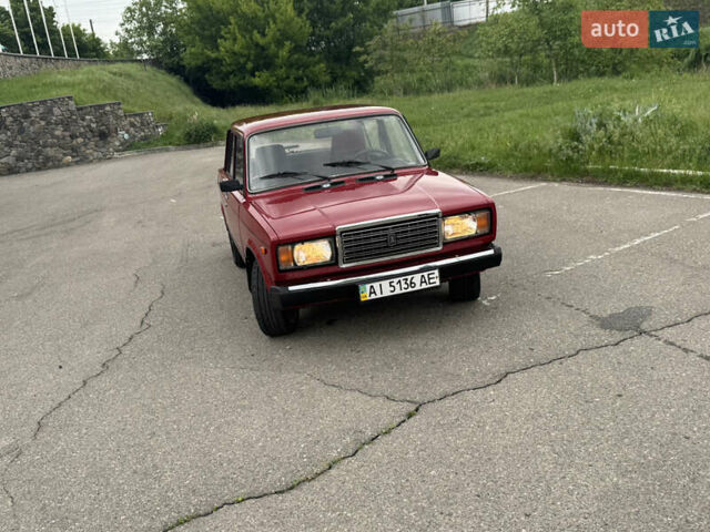 Красный ВАЗ 2107, объемом двигателя 1.45 л и пробегом 47 тыс. км за 1250 $, фото 5 на Automoto.ua