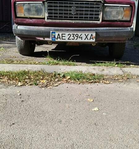 Красный ВАЗ 2107, объемом двигателя 1.45 л и пробегом 93 тыс. км за 1700 $, фото 4 на Automoto.ua