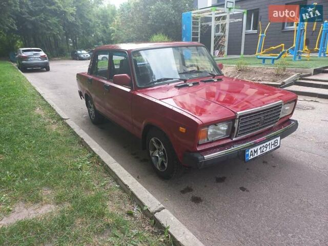 Красный ВАЗ 2107, объемом двигателя 1.45 л и пробегом 170 тыс. км за 1650 $, фото 9 на Automoto.ua