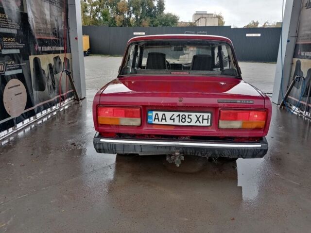 Красный ВАЗ 2107, объемом двигателя 0 л и пробегом 160 тыс. км за 550 $, фото 4 на Automoto.ua