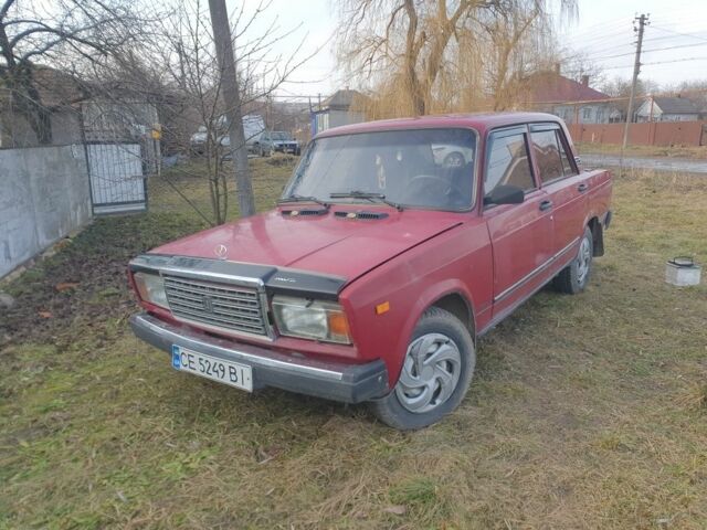 Червоний ВАЗ 2107, об'ємом двигуна 1.5 л та пробігом 87 тис. км за 900 $, фото 1 на Automoto.ua
