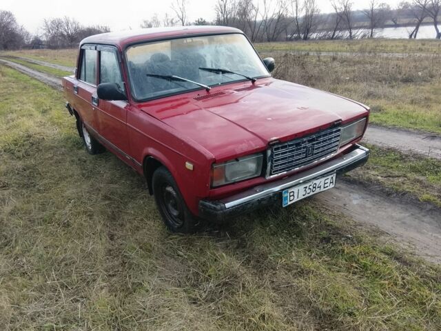 Червоний ВАЗ 2107, об'ємом двигуна 1.5 л та пробігом 178 тис. км за 380 $, фото 1 на Automoto.ua