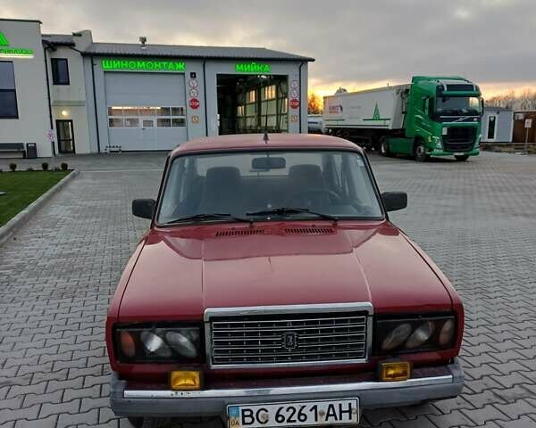 Червоний ВАЗ 2107, об'ємом двигуна 1.5 л та пробігом 85 тис. км за 1399 $, фото 3 на Automoto.ua