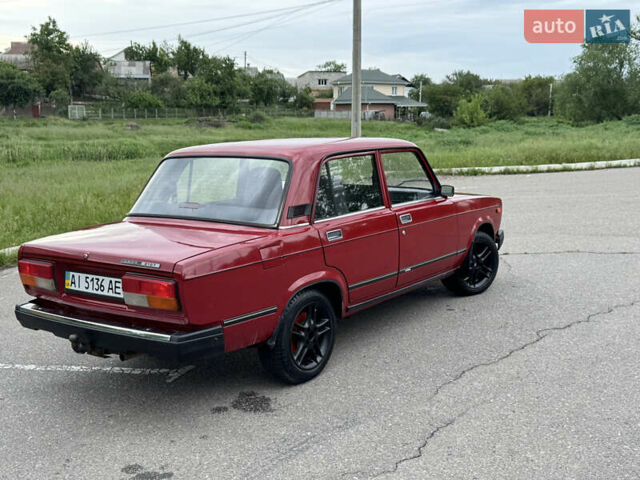 Красный ВАЗ 2107, объемом двигателя 1.45 л и пробегом 47 тыс. км за 1250 $, фото 17 на Automoto.ua