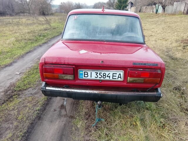 Червоний ВАЗ 2107, об'ємом двигуна 1.5 л та пробігом 178 тис. км за 380 $, фото 3 на Automoto.ua