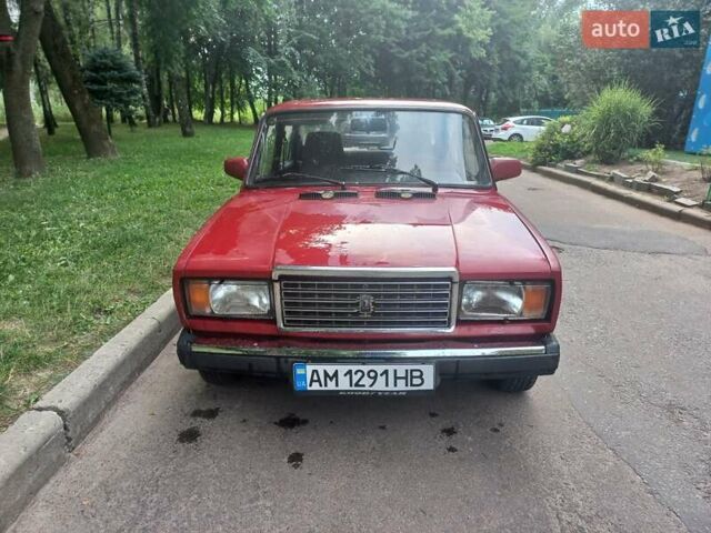 Красный ВАЗ 2107, объемом двигателя 1.45 л и пробегом 170 тыс. км за 1650 $, фото 11 на Automoto.ua