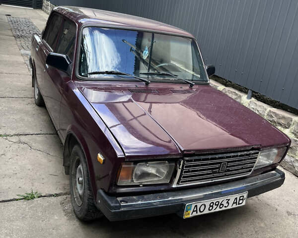 Червоний ВАЗ 2107, об'ємом двигуна 0 л та пробігом 37 тис. км за 1000 $, фото 1 на Automoto.ua