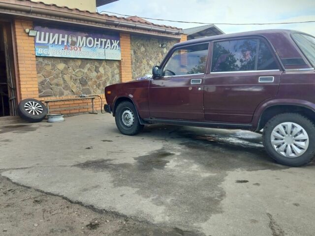 Червоний ВАЗ 2107, об'ємом двигуна 1.5 л та пробігом 222 тис. км за 1200 $, фото 6 на Automoto.ua