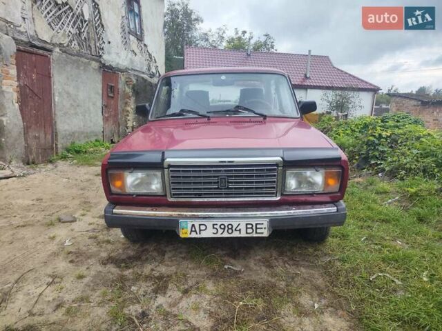 Червоний ВАЗ 2107, об'ємом двигуна 0 л та пробігом 40 тис. км за 599 $, фото 4 на Automoto.ua