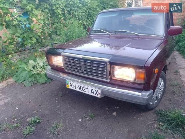 Красный ВАЗ 2107, объемом двигателя 1.45 л и пробегом 42 тыс. км за 1555 $, фото 4 на Automoto.ua