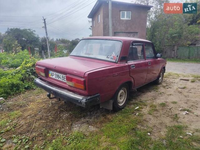 Червоний ВАЗ 2107, об'ємом двигуна 0 л та пробігом 40 тис. км за 599 $, фото 5 на Automoto.ua