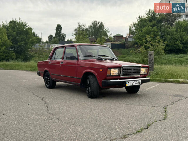 Красный ВАЗ 2107, объемом двигателя 1.45 л и пробегом 47 тыс. км за 1250 $, фото 6 на Automoto.ua