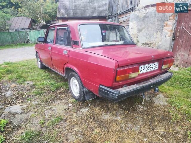 Червоний ВАЗ 2107, об'ємом двигуна 0 л та пробігом 40 тис. км за 599 $, фото 8 на Automoto.ua